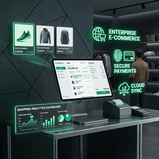 Enterprise E-Commerce and POS System