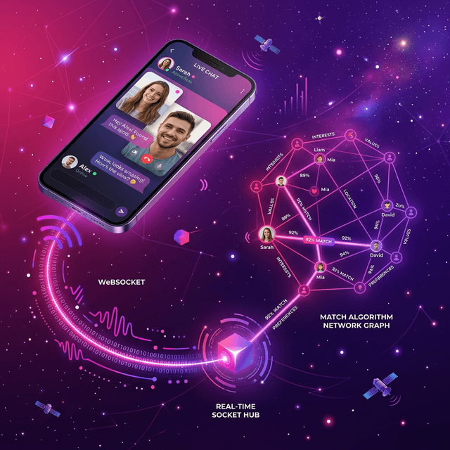 Real-Time Social and Dating Platform